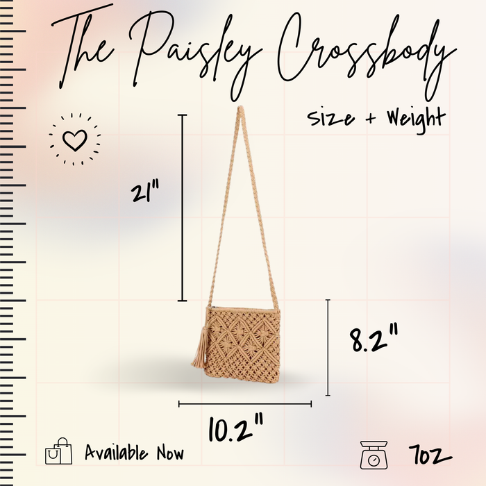 Paisley - Woven Crossbody
