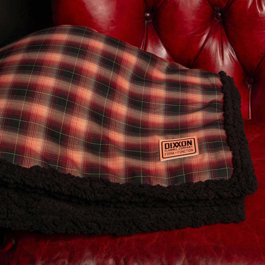 Pazuzu Flannel Sherpa Blanket