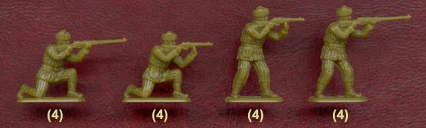 Pegasus 1/72 WWII Russian Infantry in Winter Dress Set 1 - Combat Miniatures