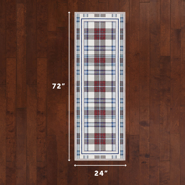 Blue Multi / 2' x 6'