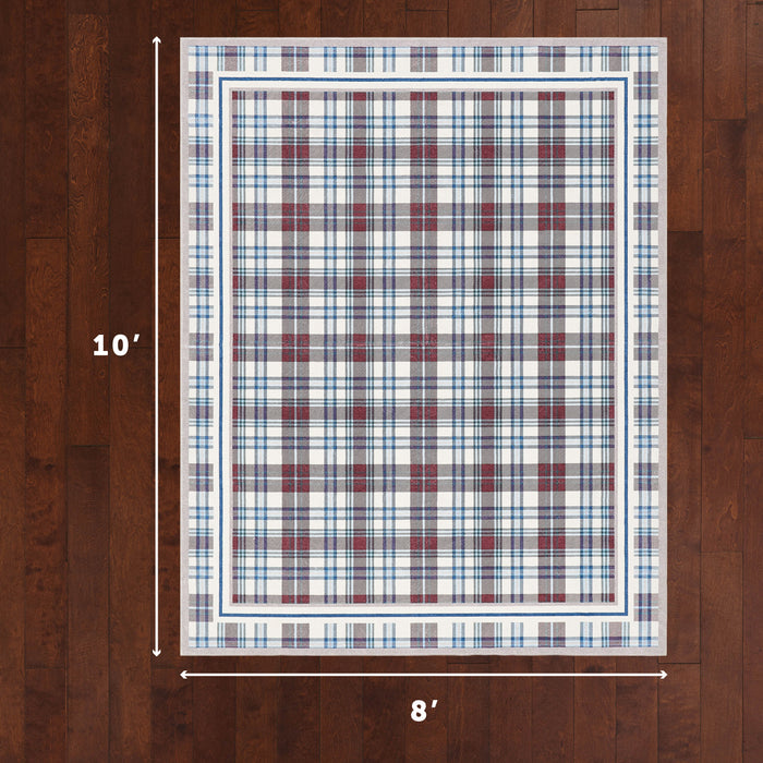 Blue Multi / 8' x 10'