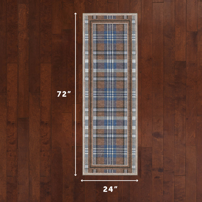 Brown / 2' x 6'