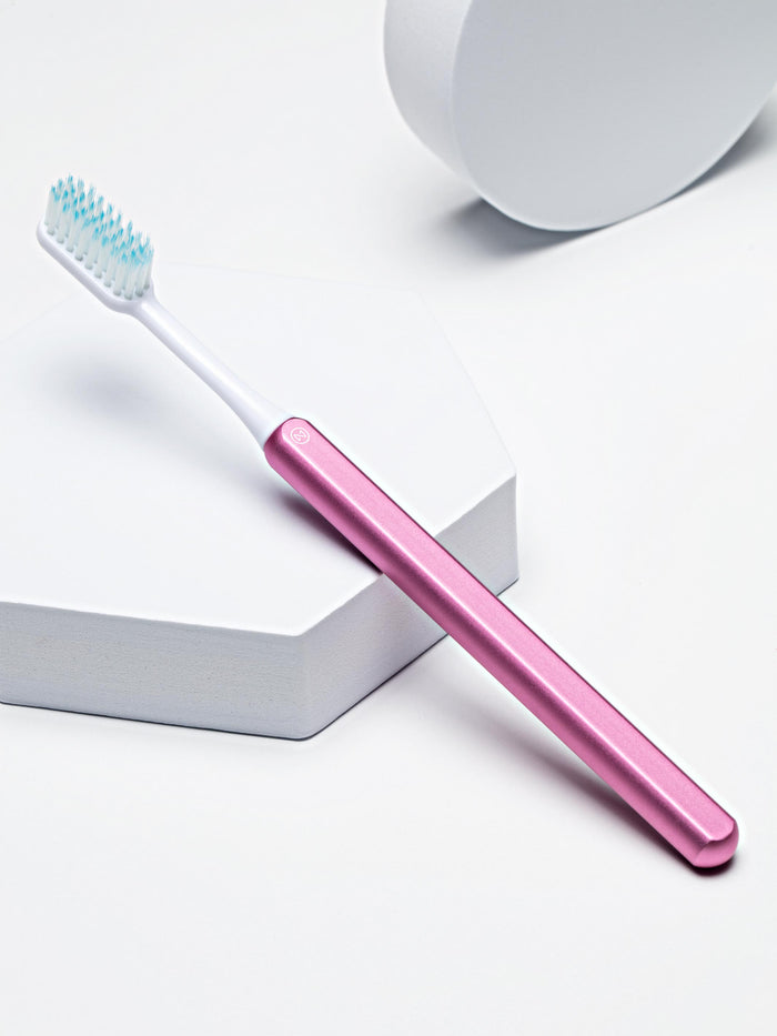 Pink Toothbrush + 2 brush heads