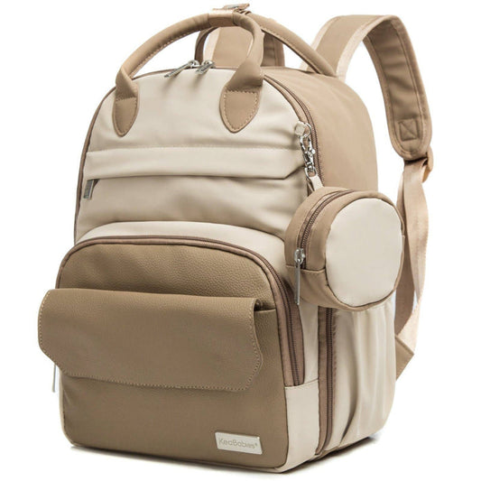 Play Diaper Bag Backpack: Latte