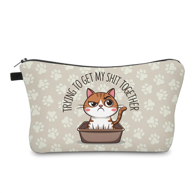Pouch - Cat, Get Shit Together