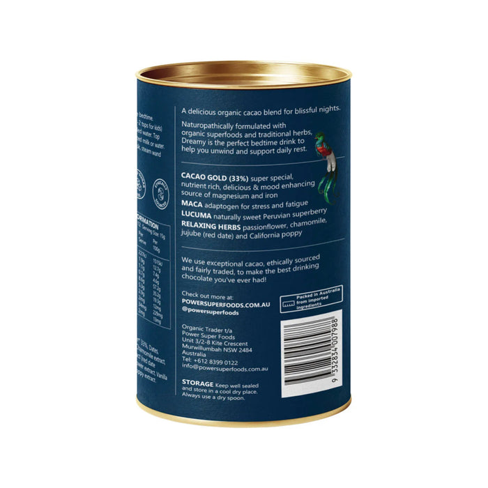POWER SUPER FOODS Dreamy Night Drinking Chocolate 180g - L'Organic