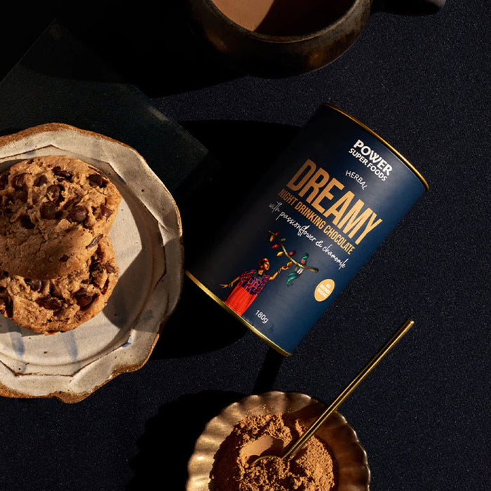 POWER SUPER FOODS Dreamy Night Drinking Chocolate 180g - L'Organic
