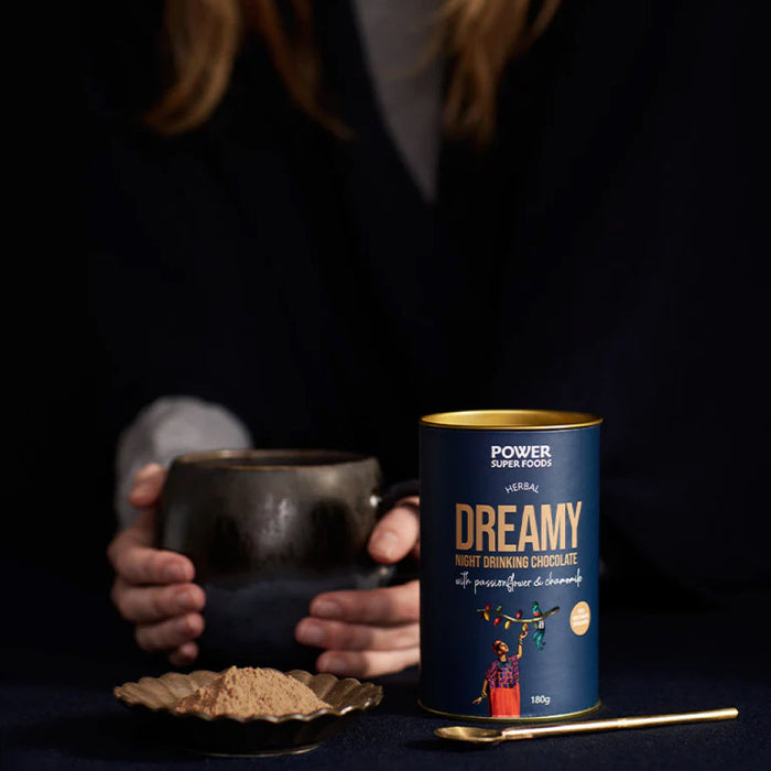 POWER SUPER FOODS Dreamy Night Drinking Chocolate 180g - L'Organic