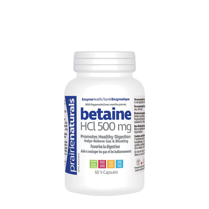 Prairie Naturals: Betaine HCL with Peppermint