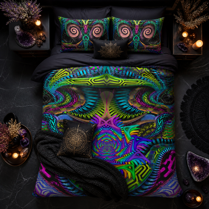 Primordial Bedding Set lifestyle — topdown
