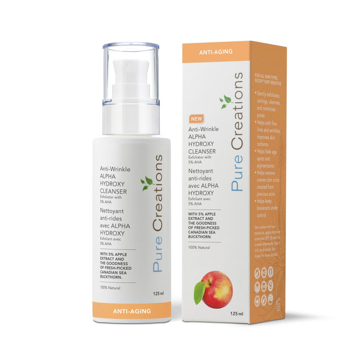 Pure Creations: Anti-Wrinkle Alpha Hydroxy Cleanser