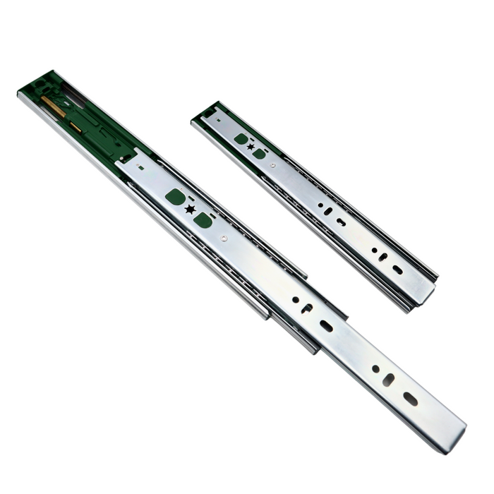 Push-to-Open + Soft Close Ball Bearing Slides (left and right), H45 - 16 inch – Furnica