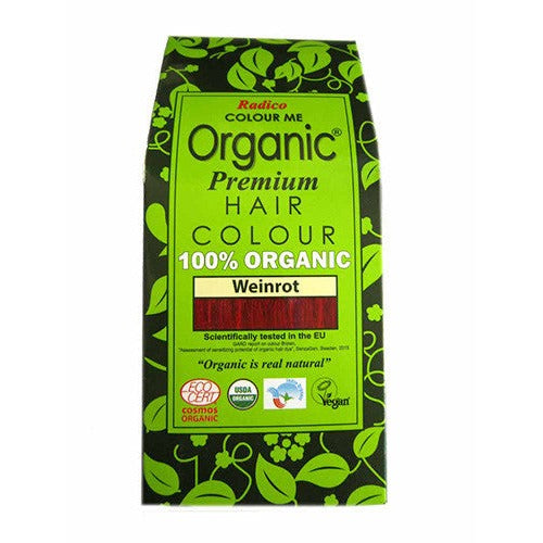 Radico organic - Pflanzenhaarfarbe Weinrot