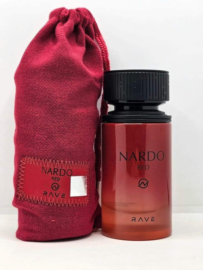 Rave Perfumes Nardo Red Unisex Perfume - 3.4 oz Liquid, Resins, Herbs, Balsamic, Floral, Sandalwood and Iris Fragrance