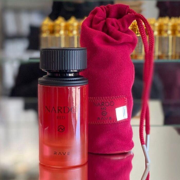 Rave Perfumes Nardo Red Unisex Perfume - 3.4 oz Liquid, Resins, Herbs, Balsamic, Floral, Sandalwood and Iris Fragrance