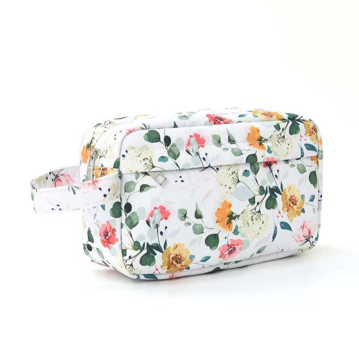 Rectangle Zip Pouch - Floral - PREORDER