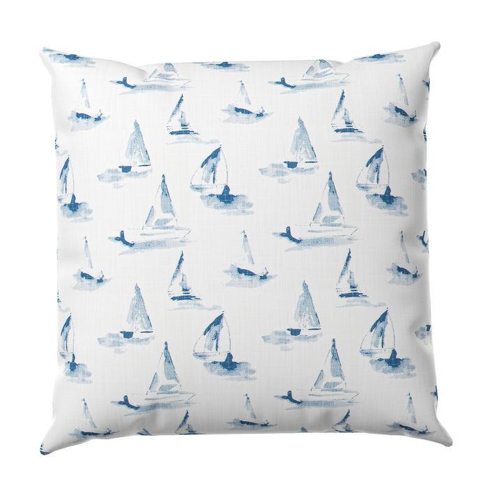 18" x 18" / Atlantic Indigo