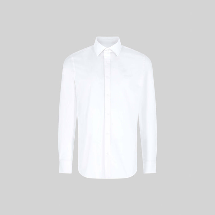 ROLLS SHIRT LONG SLEEVE WHITE | Monastery Couture