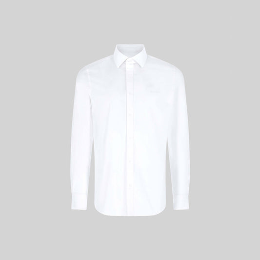 ROLLS SHIRT LONG SLEEVE WHITE | Monastery Couture