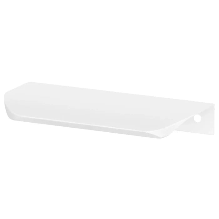Rounded Edge Profile Cabinet Handle 10-1/16 inch (256 mm) (10-7/8 inch / 276 mm Overall Length) - White