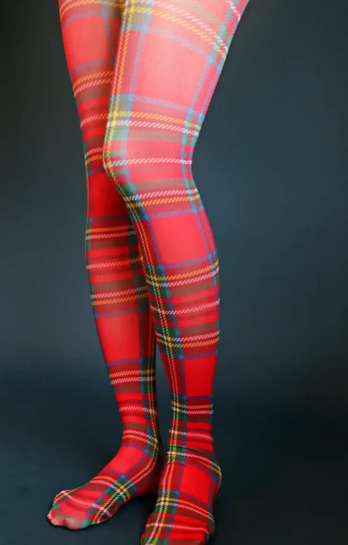 Royal Stewart Tartan Plaid Tights