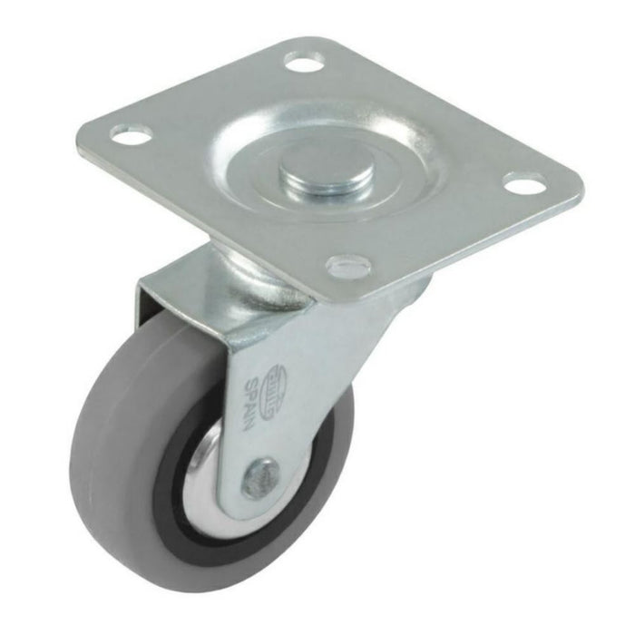 Rubber castor wheel Ø1-15/16 inch Furniture wheels AMIG