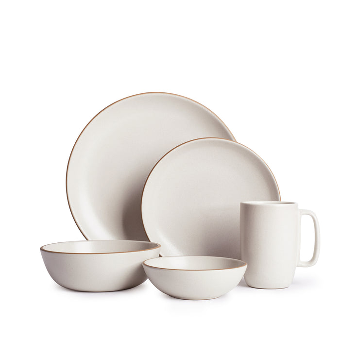Sand 5-Piece Dinnerware Set