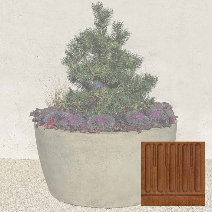 48" W x 24" H / Ferro Rustico Nuovo
