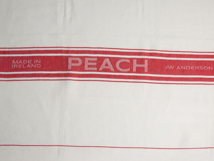 set of peach art craft linen tea towels multi Product Detail 7