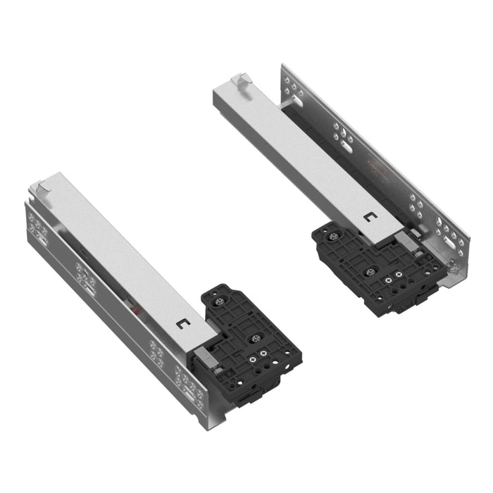 Set of Soft-Close Undermount Slides (left and right), Full Extension – Furnica