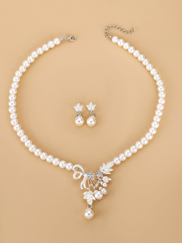 SET662 - Elegant Pearl Jewellery Set