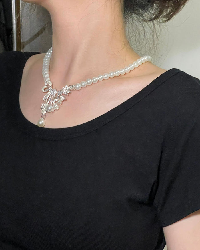 SET662 - Elegant Pearl Jewellery Set
