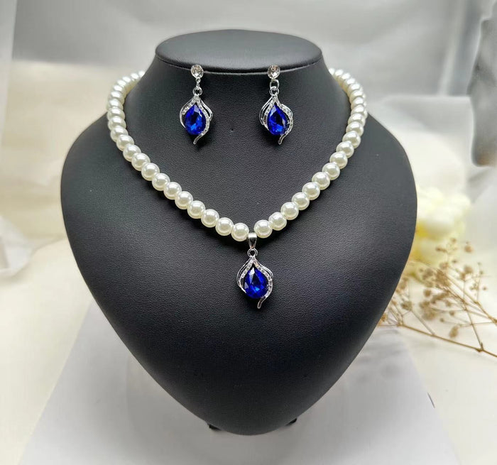 SET665 - Elegant Pearl Fashion Jewellery Set