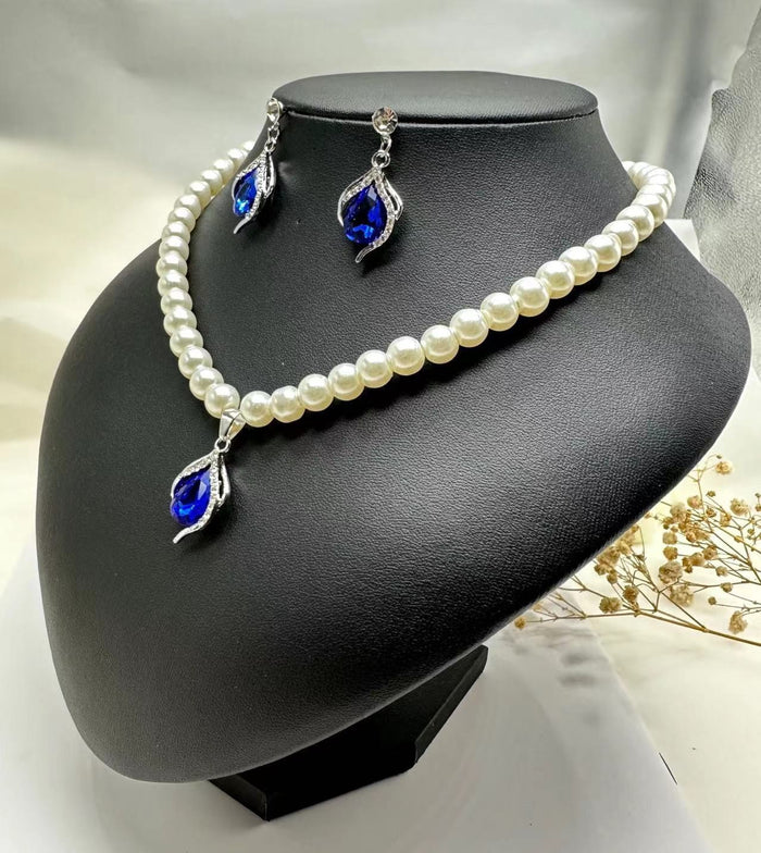 SET665 - Elegant Pearl Fashion Jewellery Set