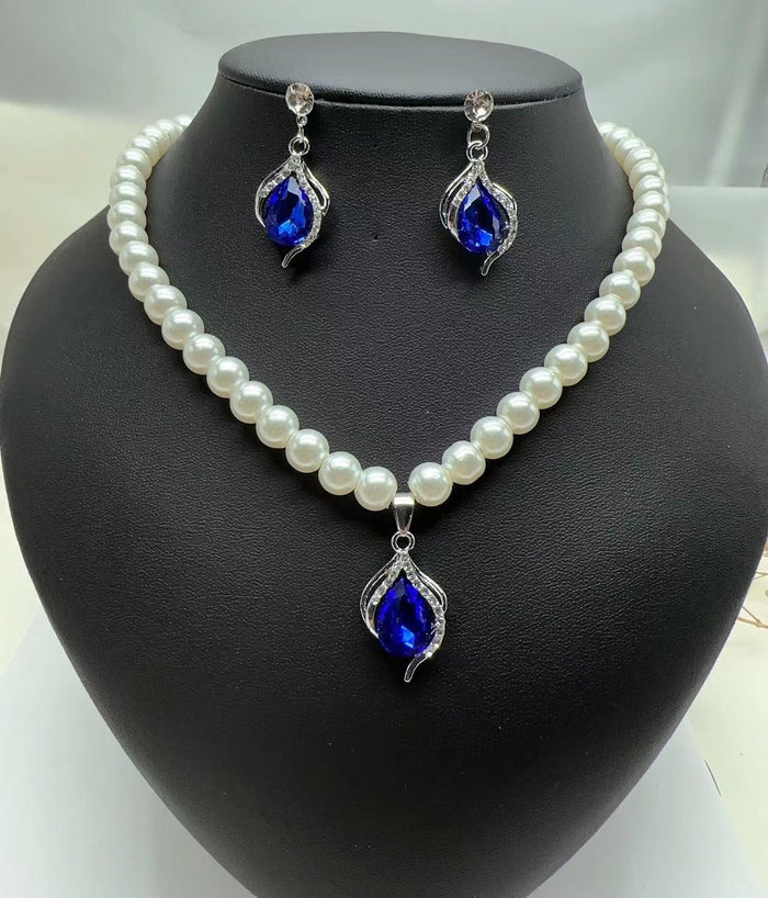 SET665 - Elegant Pearl Fashion Jewellery Set