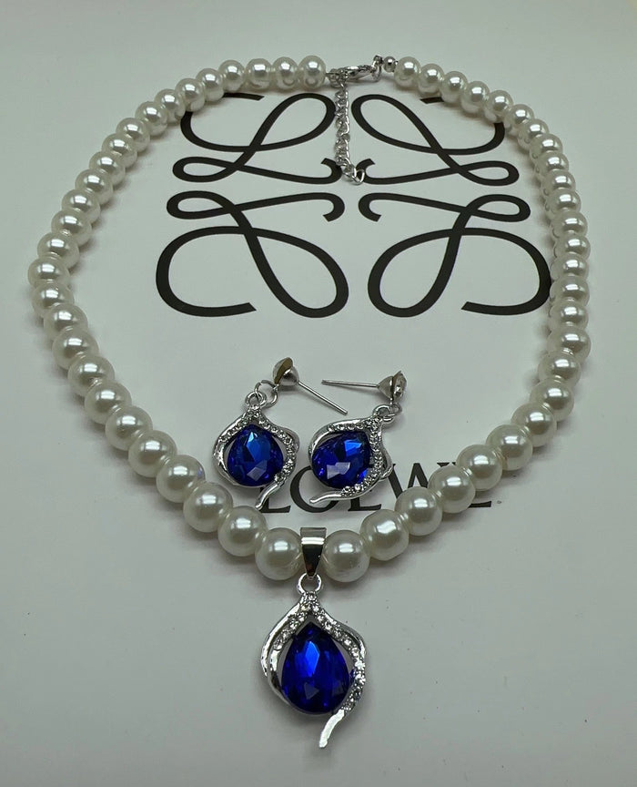 SET665 - Elegant Pearl Fashion Jewellery Set