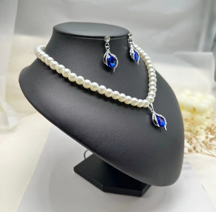 SET665 - Elegant Pearl Fashion Jewellery Set