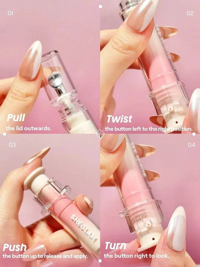 SHEGLAM Push to Plump Booster Shine Plumping Lip Gloss - Lip Products - SHEGLAM -- United Arab Emirates -- Pinky Cosmetics