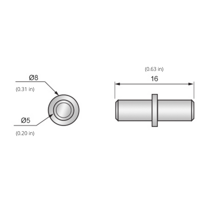 Shelf Support Pin Ø3/16 inch (100 pcs) (2) – Furnica