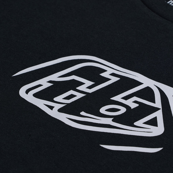 Short Sleeve Tee Badge Black