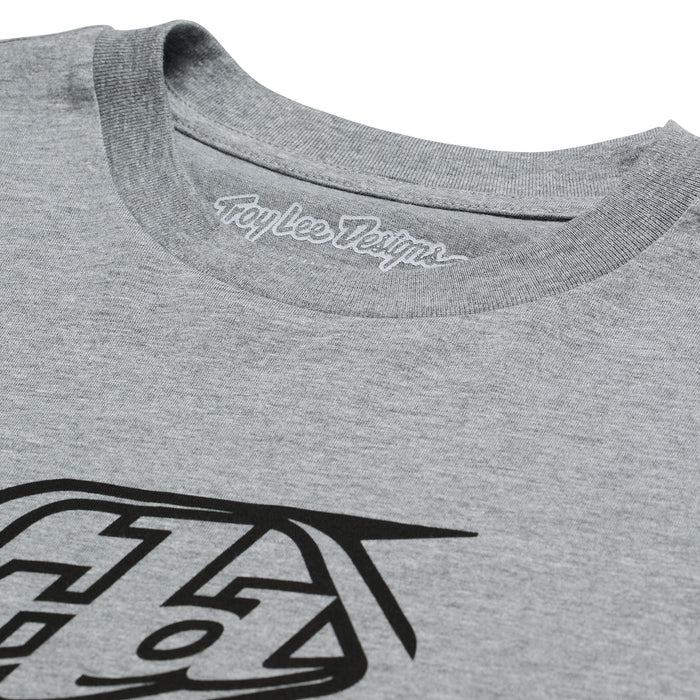 Short Sleeve Tee Badge Gray Heather