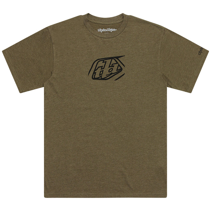 Short Sleeve Tee Badge Olive Heather