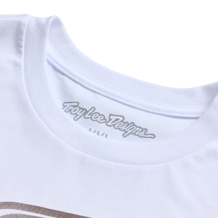 Short Sleeve Tee Badge White