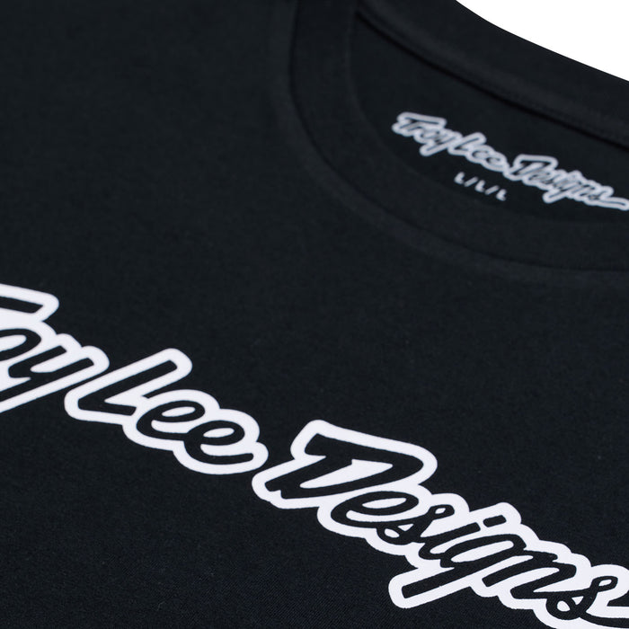Short Sleeve Tee Signature Black