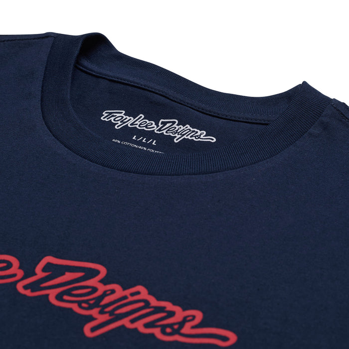 Short Sleeve Tee Signature Navy