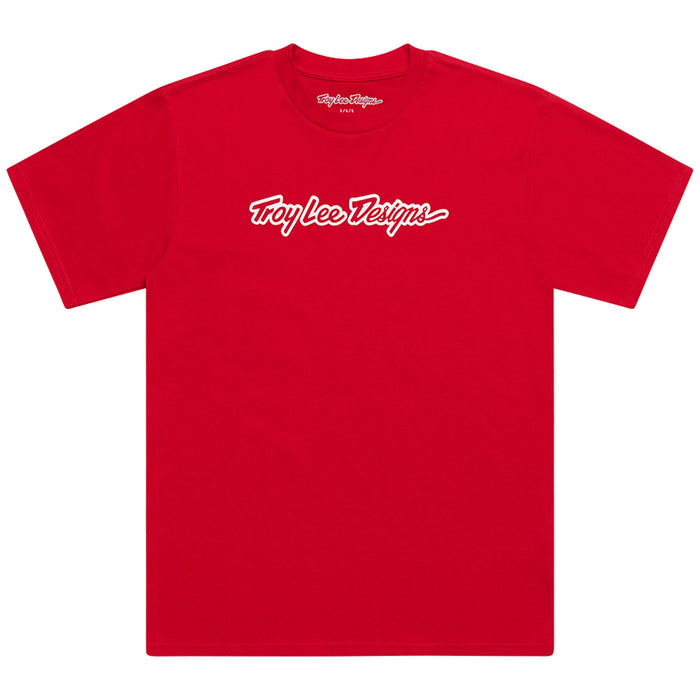 Short Sleeve Tee Signature Team Red