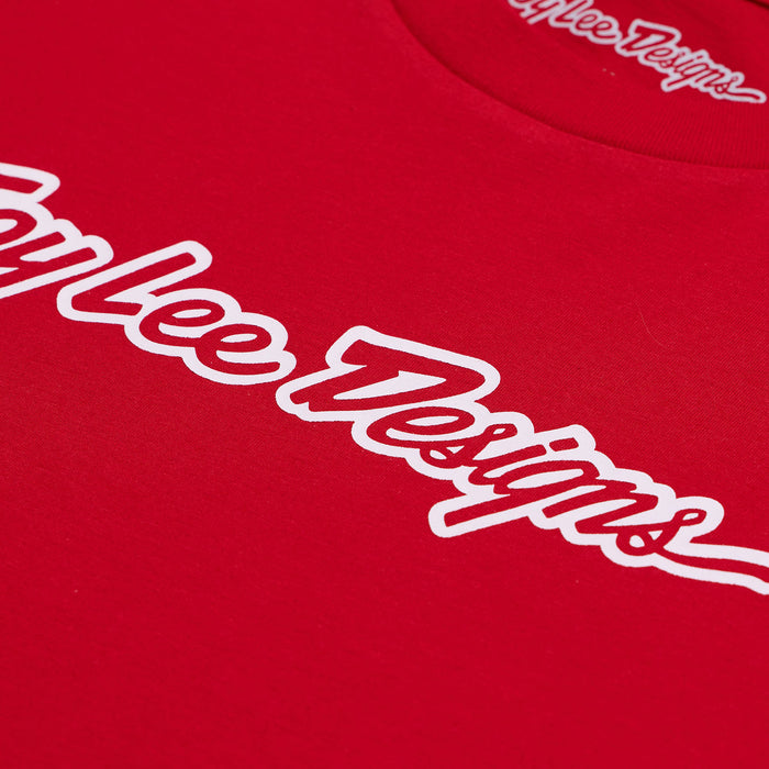 Short Sleeve Tee Signature Team Red