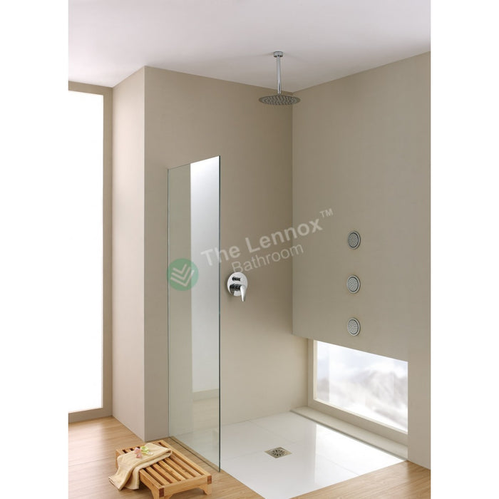 Shower Glass - Stream Series Side Panel Size from 800mm
