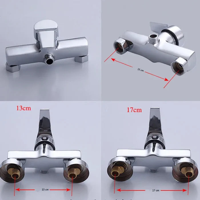 Shower Mixer Downwards Hot and Cold