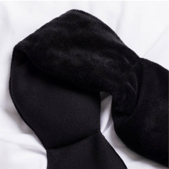 Silk Weighted Sleep Mask-Onyx